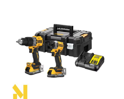 Набір інструментів акумуляторних DeWALT DCK2050E2T (DCD805 + DCF850)