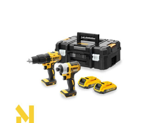 Набір інструментів акумуляторних DeWALT DCK2060D2T (DCD778 + DCF787)
