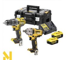 Набір інструментів акумуляторних DeWALT DCK2077P2T (DCD791 + DCF894)
