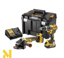 Набір з двох інструментів безщіткових DeWALT DCK2080P2T