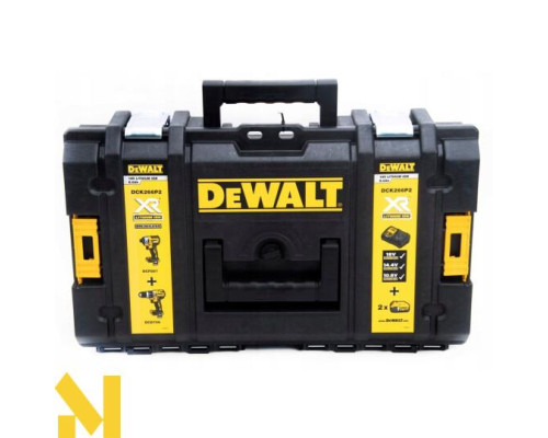 Набір з двох інструментів DeWalt DCK266P2