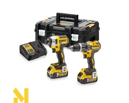 Набір електроінструментів акумуляторних DeWALT DCK266P2T (DCD796 + DCF887)