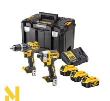 Набір інструментів акумуляторних DeWALT DCK266P3T (DCD796 + DCF887)