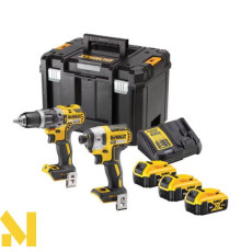 Набір інструментів акумуляторних DeWALT DCK266P3T (DCD796 + DCF887)