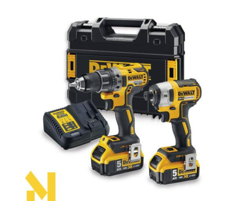 Набір інструментів акумуляторних DeWALT DCK268P2T (DCD791 + DCF887)