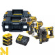 Набір інструментів акумуляторних DeWALT DCK368P3T (DCD796 + DCF887 + DCH273)