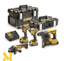 Набір інструментів акумуляторних DeWALT DCK422P3 (DCD796 + DCF887 + DCG405 + DCH273)