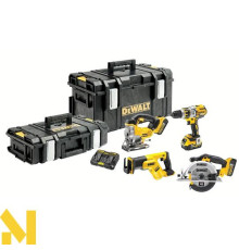 Набір з чотирьох інструментів DeWalt DCK453P3