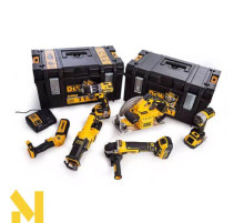 Набір інструментів акумуляторних DeWALT DCK623P3 (DCD796 + DCF887 + DCG405 + DCS367 + DCS570 + DCL050)