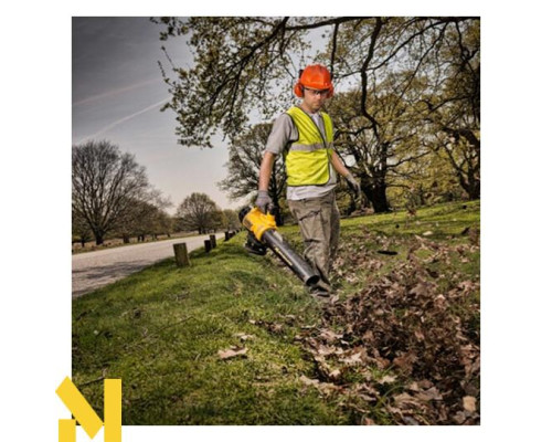 Повітродувка садова акумуляторна DeWALT DCM562P1 + 2 АКБ 18 В/5 Ач DCB184