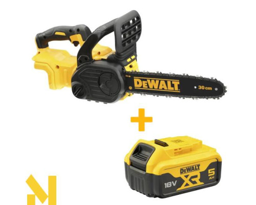 Пила ланцюгова акумуляторна DeWALT DCM565N + DCB184 (без ЗП)