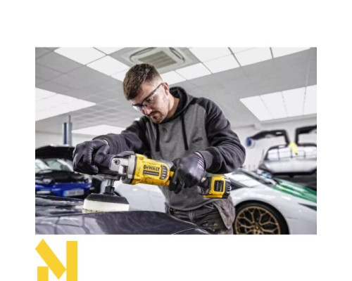 Машина полірувальна акумуляторна DeWALT DCM849N (без АКБ та ЗП)