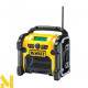 Радіоприймач гібридний DeWalt DCR019 (без АКБ та ЗП)