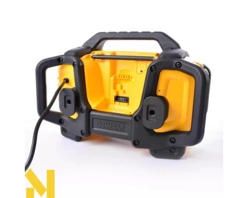 Радіоприймач/зарядний пристрій гібридний DeWALT DCR027 (без АКБ)