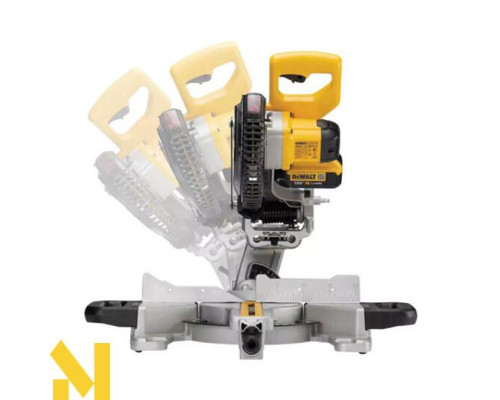 Пила торцювальна акумуляторна DeWALT DCS365N (без АКБ та ЗП)