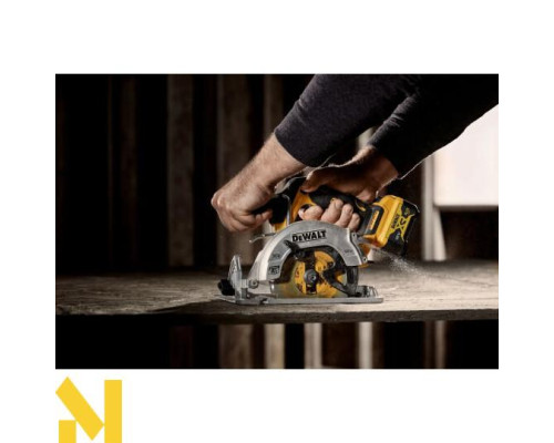 Пила дискова акумуляторна DeWALT DCS512P2