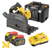 Пила занурювальна акумуляторна DeWALT DCS520T2R + АК і ЗП