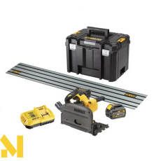 Пила занурювальна акумуляторна DeWALT DCS520T2R + АК