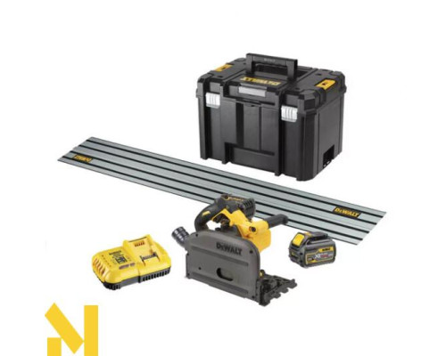 Пила занурювальна акумуляторна DeWALT DCS520T2R + АК