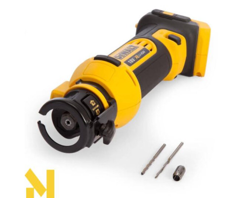 Фрезер акумуляторний для вирізання гіпсокартону DeWALT DCS551NT (без АКБ та ЗП)