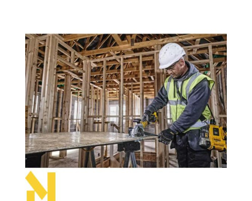 Міні-пила дискова акумуляторна DeWALT DCS571NT+DCB187 (без АКБ та ЗП)