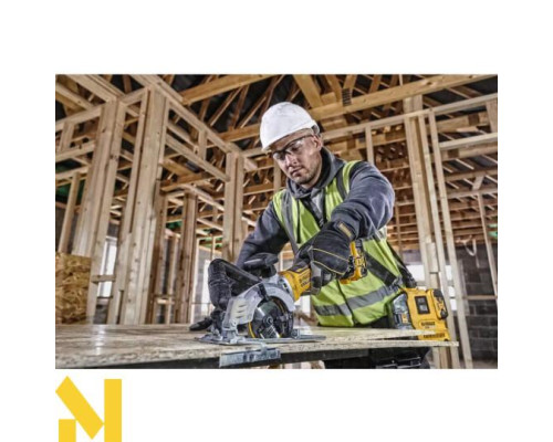 Міні-пила дискова акумуляторна DeWALT DCS571NT+DCB187 (без АКБ та ЗП)