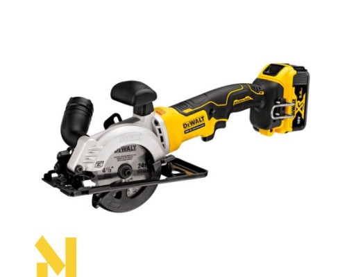 Міні-пила дискова акумуляторна DeWALT DCS571P2