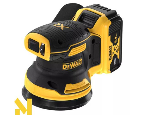 Шліфмашина ексцентрикова акумуляторна безщіточна DeWALT DCW210P2