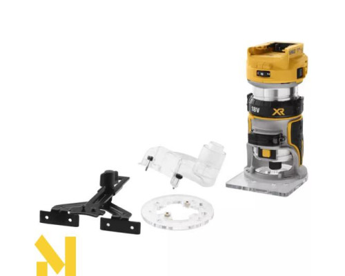 Фрезер акумуляторний бесщеточний окантовочний DeWALT DCW600N (без АКБ та ЗП)