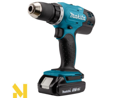 Акумуляторний дриль-шуруповерт Makita DDF453SYX4KIT (2 акб 18 В 1.5 Ah, 3.0 Ah)