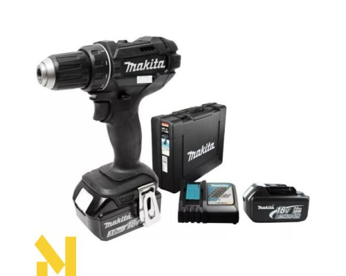 Дриль-шуруповерт акумуляторний Makita DDF482RFEB Black Edition