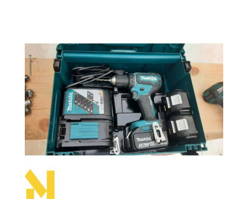 Дриль-шуруповерт акумуляторний Makita DDF485RF3J