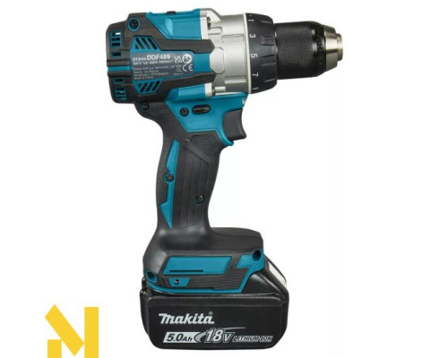 Дриль-шурупокрут акумуляторний Makita DDF489RTJ