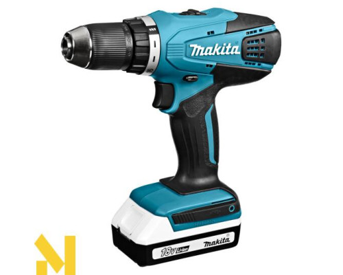 Акумуляторний дриль-шуруповерт Makita DF457DWE