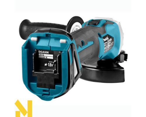 Болгарка (кутова шліфмашина) акумуляторна Makita DGA506Z (без АКБ та ЗП)