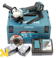 Болгарка (кутова шліфмашина) акумуляторна Makita DGA511RTJ