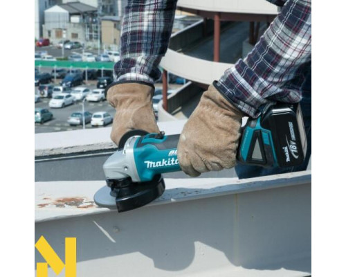 Болгарка (кутова шліфмашина) акумуляторна Makita DGA514ZU (без АКБ та ЗП)