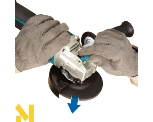 Болгарка (кутова шліфмашина) акумуляторна Makita DGA519Z (без АКБ та ЗП)