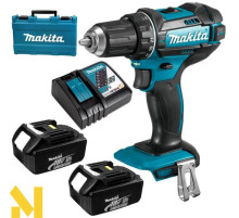 Дриль-шурупокрут ударний акумуляторний Makita DHP482RFE