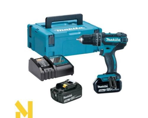 Акумуляторний дриль-шуроповерт Makita DHP482RFJ