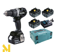 Дрель-шуруповерт акумуляторний Makita DHP484T4JB