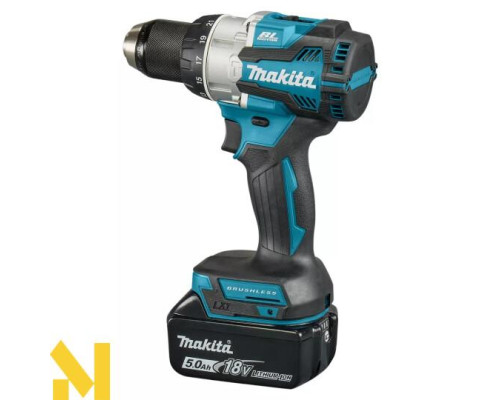 Дриль-шурупокрут ударний акумуляторний Makita DHP489RTJ