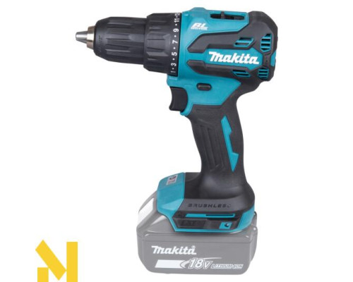 Дриль-шуруповерт акумуляторний ударний Makita DHP490Z (без АКБ та ЗП)