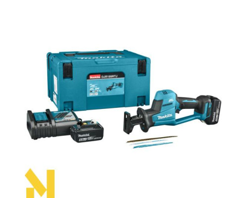 Пила шабельна акумуляторна Makita DJR189RTJ