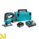 Лобзик акумуляторний Makita DJV184RFJ