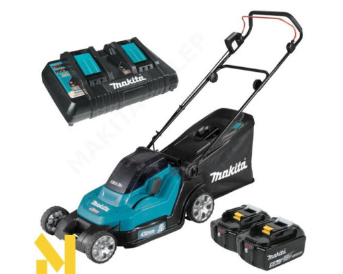 Газонокосарка акумуляторна Makita DLM432PT2