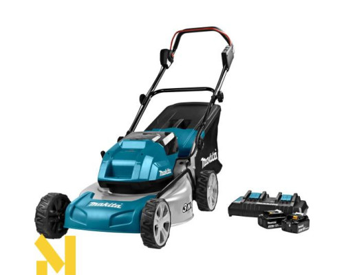 Газонокосарка акумуляторна Makita DLM460PT2