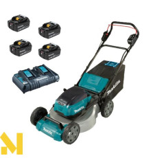 Газонокосарка акумуляторна Makita DLM530PT4