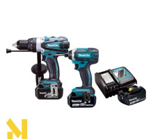 Набір інструментів Makit DLX 2145 X1 (DDF458 + DTD152)