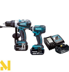 Набір інструментів Makit DLX 2145 X1 (DDF458 + DTD152)